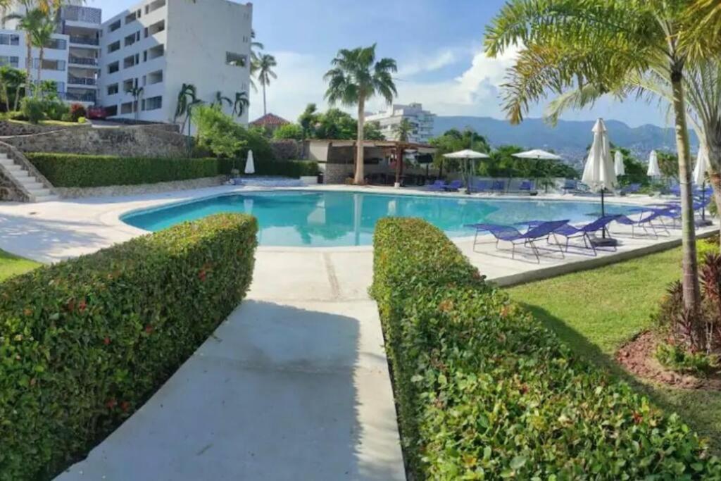 Hermoso Departamento Cerca De La Quebrada Acapulco Exterior foto